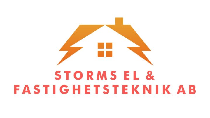 Logotyp för Storms El & Fastighetsteknik AB – vektorisering i två varianter - Osame Jaber (9) Logotyp för Storms El & Fastighetsteknik AB – vektorisering i två varianter